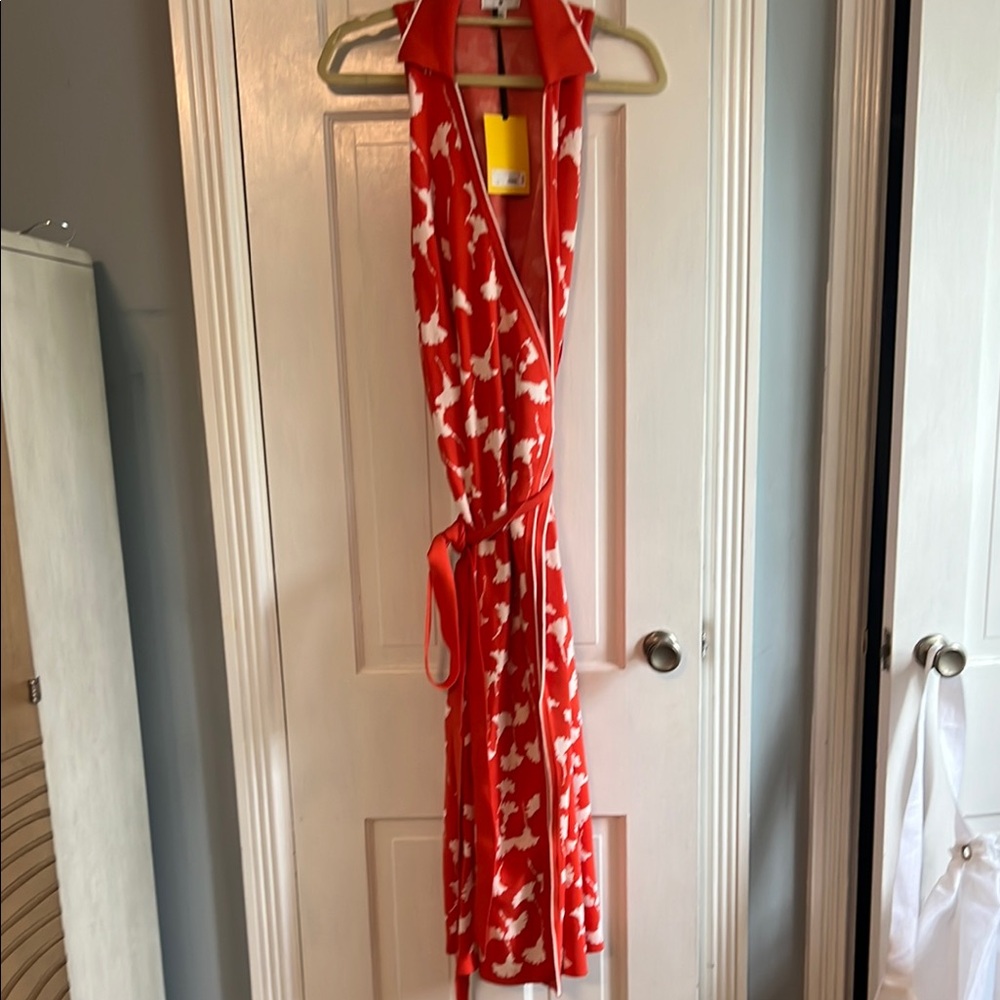 Diane Von Furstenberg for Target Red and White Dress